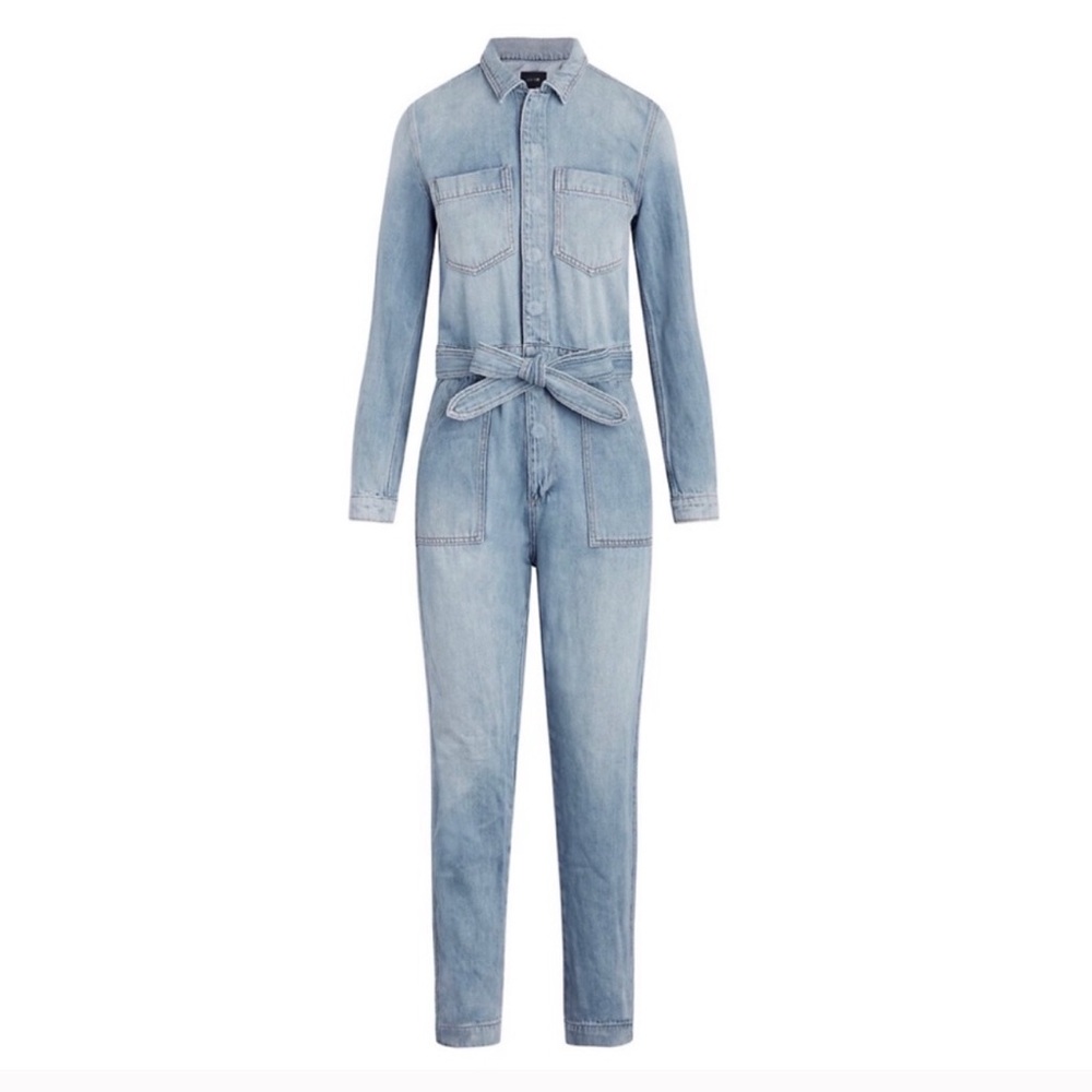Joe's Jeans Light Blue Denim Jumpsuit